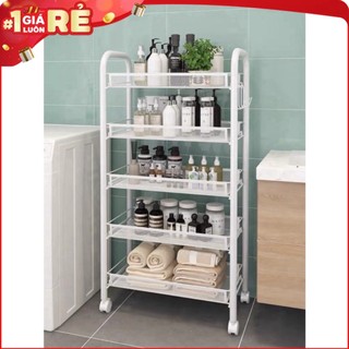 Kệ xe đẩy bánh xe 3 tầng-4 tầng- 5 tầng tiện dụng- kanta store