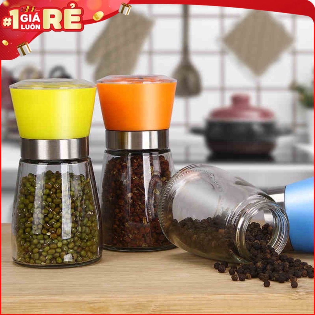 Dụng Cụ Xay Tiêu Ớt Kiêm Hũ Đựng Đa Năng - Kanta store