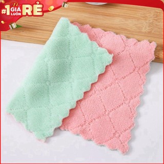 Khăn lau đa năng nhà bếp, chén đĩa, thấm hút nước tốt, mềm mịn, kháng khuẩn