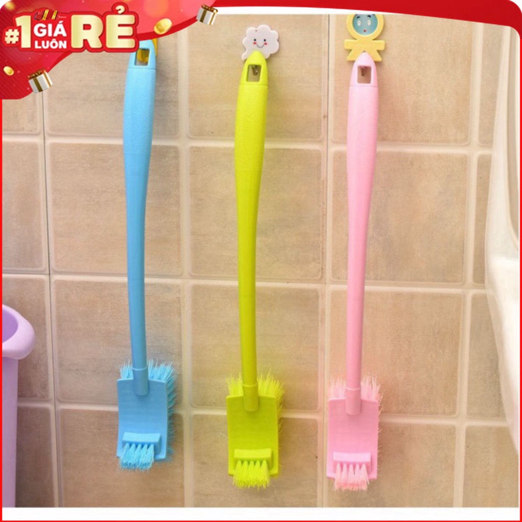 Dụng Cụ Vệ Sinh Toilet 2 Đầu Cầm Tay Tiện Lợi -Kanta store