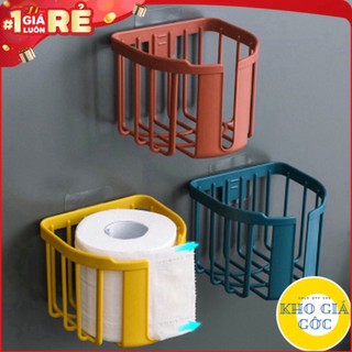 Giỏ Đựng Giấy Vệ Sinh - Giỏ Treo Tường Đựng Khăn Giấy Phòng Tắm Phòng Bếp
