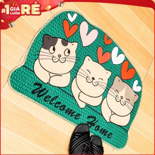 Thảm chân 3D hình thú siêu cute