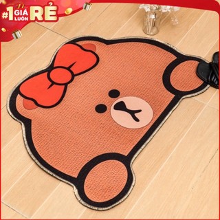 Thảm chân 3D hình thú siêu cute
