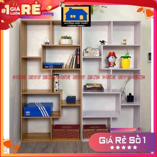 Kệ sách để sàn nhiều ngăn - giá kệ hình chữ u- kanta store
