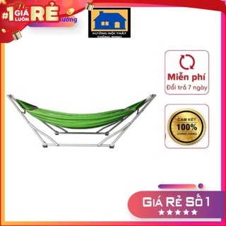 Võng xếp inox sơn tĩnh điện phi 32 cao cấp gấp gọn, võng xếp người lớn trẻ em giá rẻ [RẺ VÔ ĐỊCH]