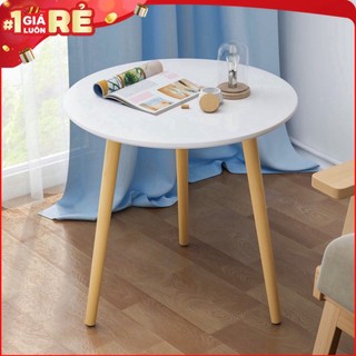Bàn cafe/ ăn tròn đường kính 60 cm và 70cm chân cao 75 cm sang trọng, hiện đại - Kanta