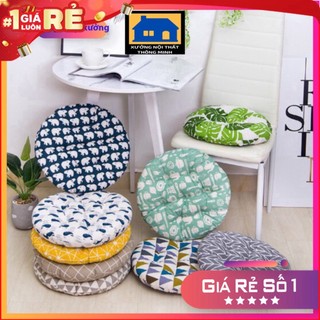 Đệm ngồi bệt tròn ngồi êm không lún, ruột bên trong làm từ bông gòn trắng tinh độ đàn[GIÁ RẺ]
