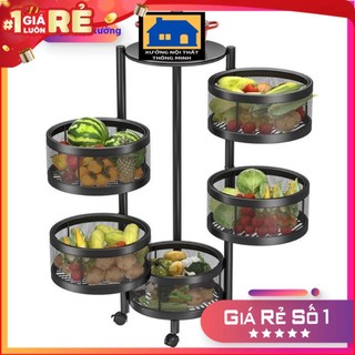 Kệ xoay đa năng 360 độ, kệ tròn xoay để đồ đa năng đựng đồ nhà bếp, phòng khách - sản xuất tại việt nam - hàng loại 1