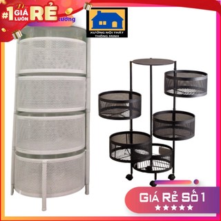 Kệ xoay đa năng,Kệ tròn xoay đa năng nhà bếp Chất Liệu Thép Không Gỉ, HÀNG LOẠI 1,có bánh xe di chuyển