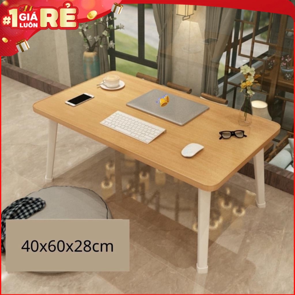 Bàn học gấp gọn ngồi bệt bàn học làm việc tiện ích học sinh sinh viên chân nhựa cứng 40x60cm GP148 | BigBuy360 - bigbuy360.vn