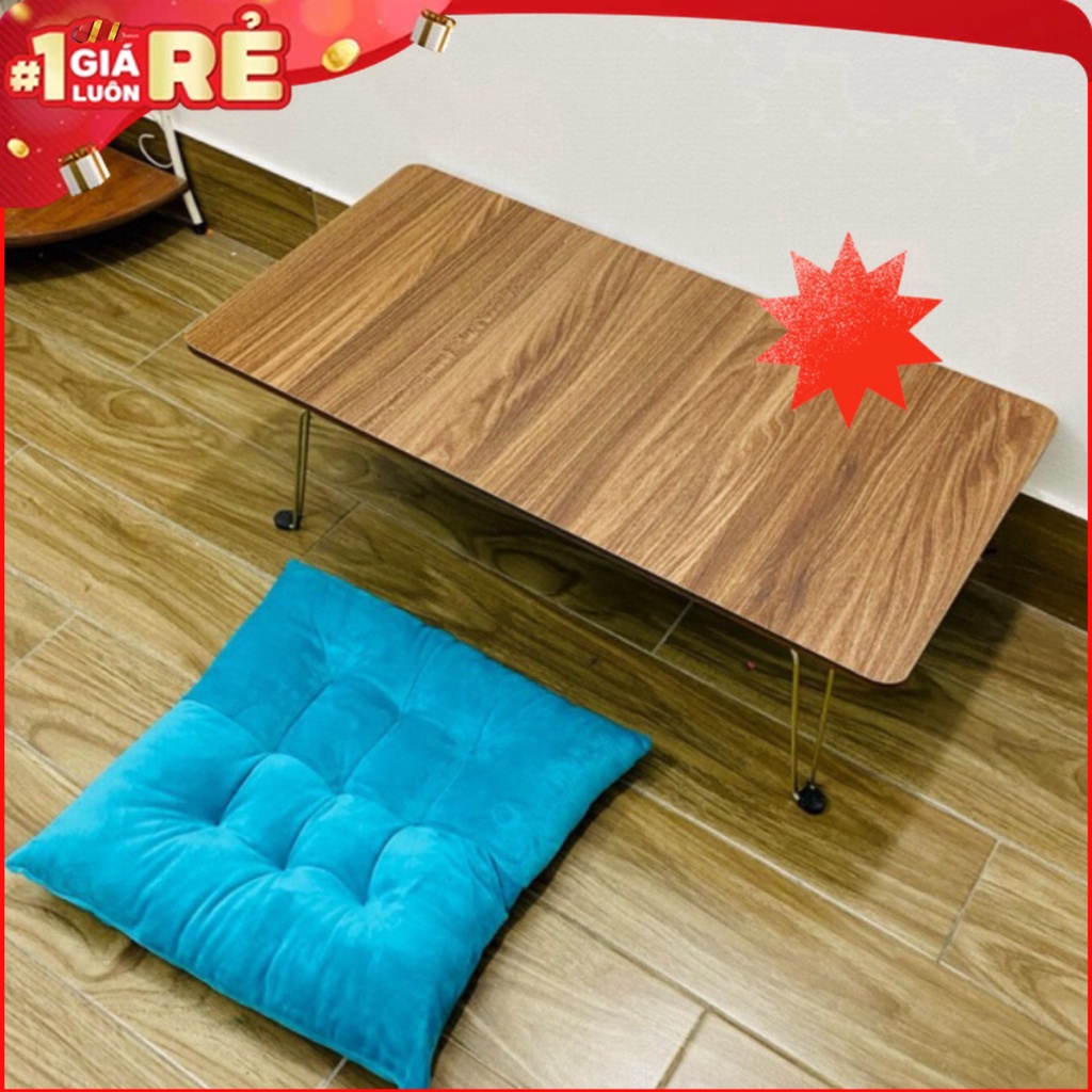 Bàn học gấp gọn sinh viên , học sinh cỡ lớn 50x70cm phủ melamin chống xước