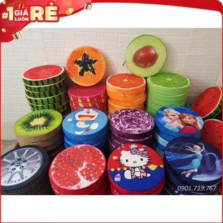 Nệm ngồi trái cây, đệm ngồi hoạt hình 40x40x5cm