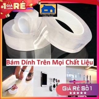 Băng keo dán dính trắng và hai, 2 mặt đa năng trong suốt 3m Dày 1mm 2mm siêu dính supercheap- Kanta store