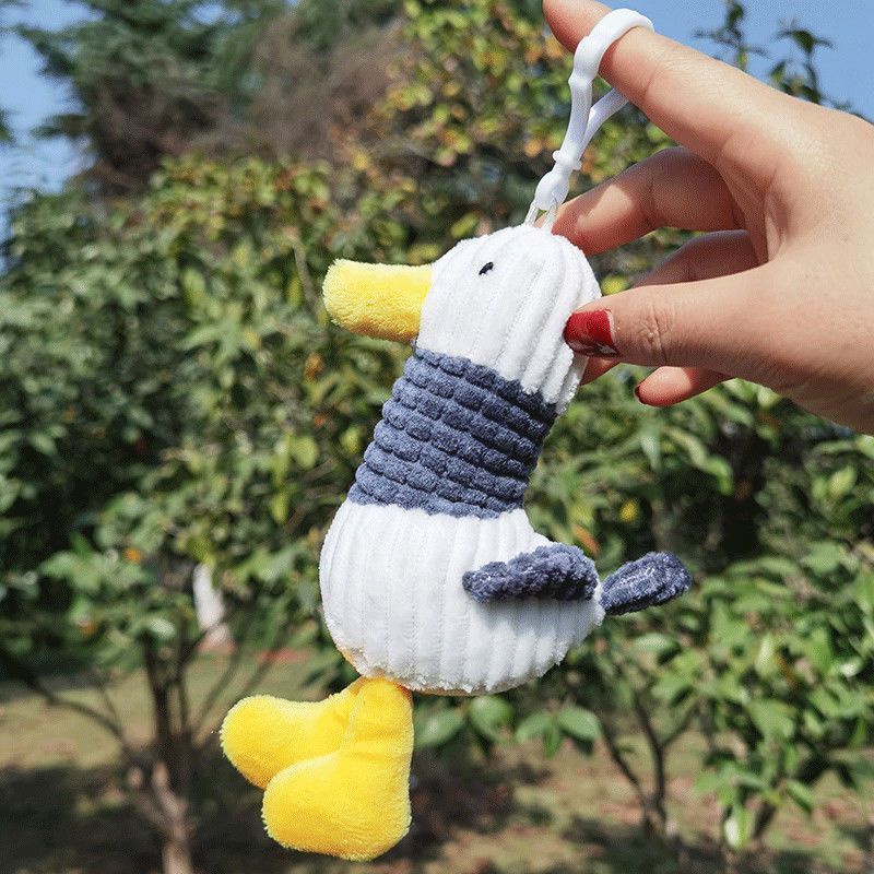 Móc Khóa Vịt Nhồi Bông Dễ Thương Dành Cho Cặp Đôi