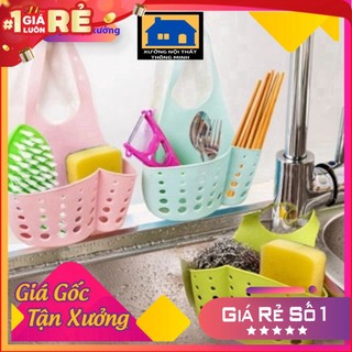 Giỏ Nhựa Treo Đồ Gắn Vòi Rửa Bát Thông Minh