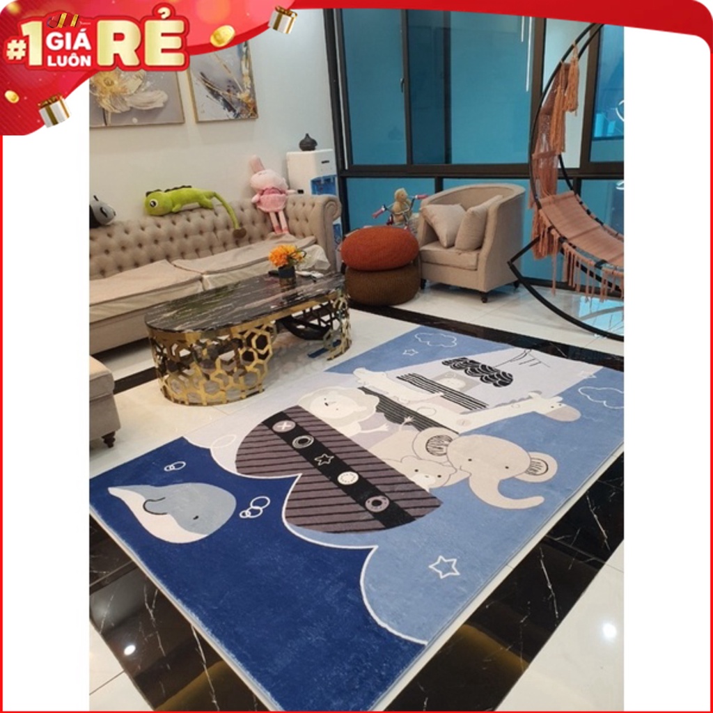 Thảm trải sàn, thảm cừu panama cho bé yêu -Kanta store