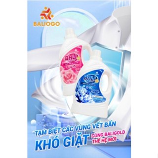 Combo 2 can nước giặt Bali gold organic 3,4kg