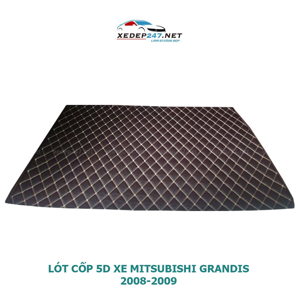 Tấm lót cốp và ốp lưng ghế 5D xe Mitsubishi Grandis 2008(MPV)