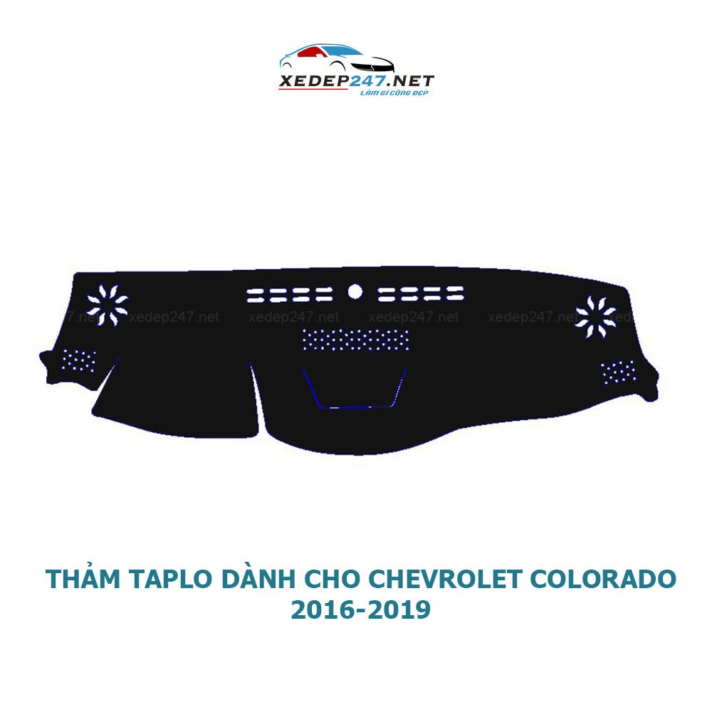 Thảm Taplo dành cho xe Chevrolet Colorado 2016-2019