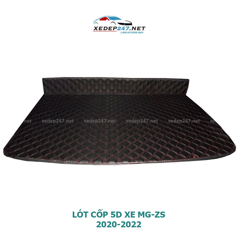 Tấm lót cốp full cốp và ốp lưng ghế 5D xe MG ZS 2020-2022