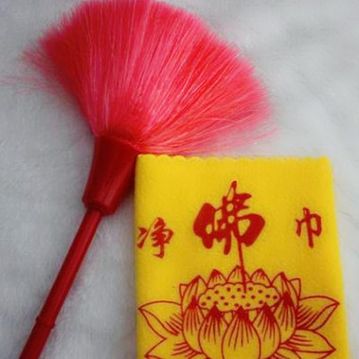 Khăn lau bàn thờ Hoa Sen 18cm*33cm