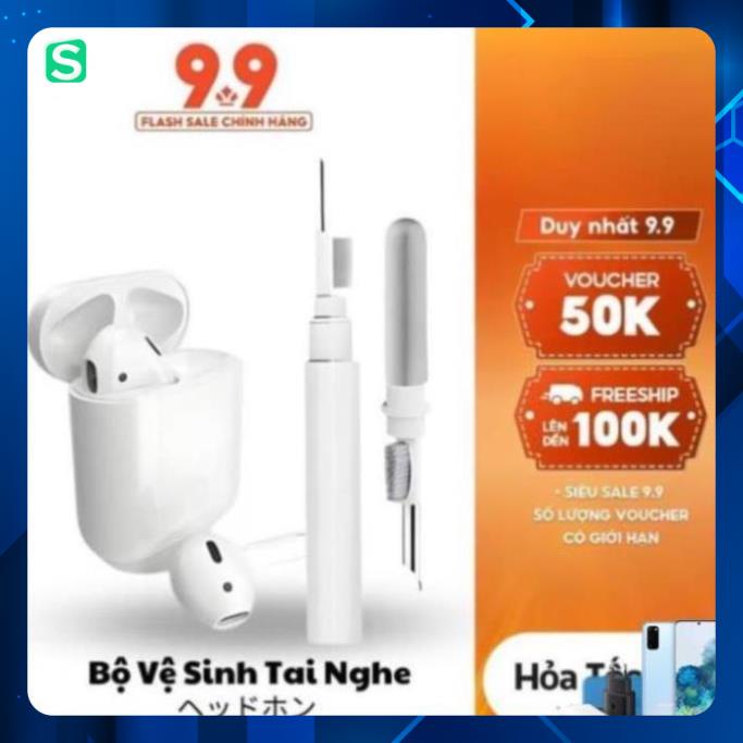 Dụng Cụ Vệ Sinh Air pods, Bút Làm Sạch Tai Nghe Airpods Cầm Tay, Bàn Chải Cọ Rửa, Điện Thoại, Bàn Phím Siêu Tiện Lợi