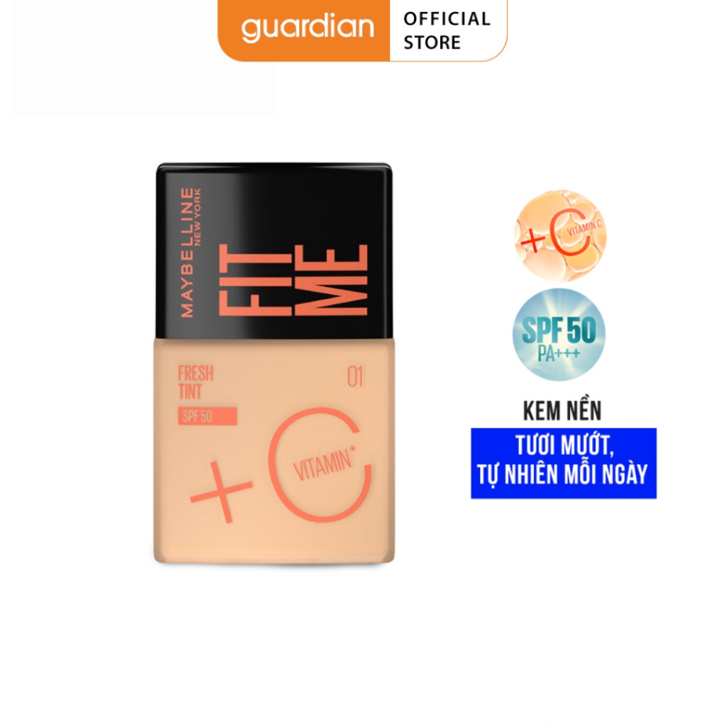 Kem Nền Maybelline Fit Me Foundation Fresh Tint SPF50 30ml