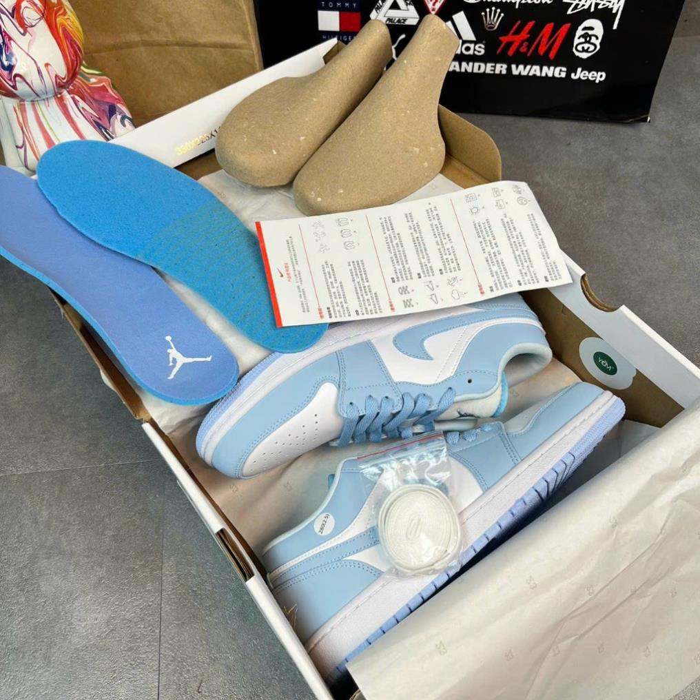 Giày thể thao Jordan 1 low panda-xanh ngọc hot 2023,Giày sneaker Jd1 cổ thấp xanh ,jd panda cao cấp dành cho nam nữ