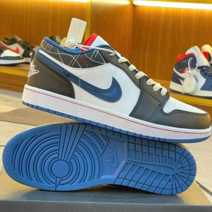 Giày thể thao Jordan 1 low panda-xanh ngọc hot 2023,Giày sneaker Jd1 cổ thấp xanh ,jd panda cao cấp dành cho nam nữ