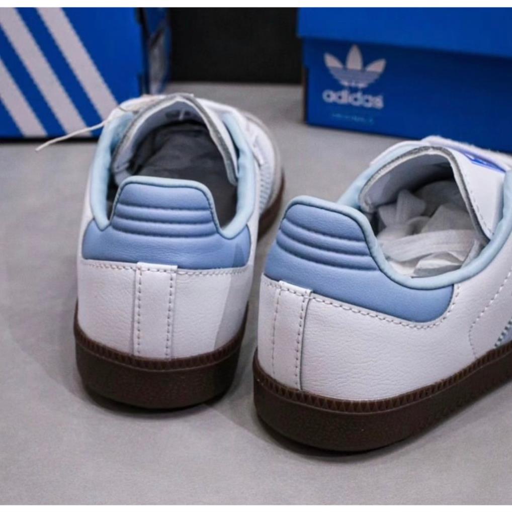 Giày thể thao adi.das Samba Classic đen trắng - Xanh ngọc 2023, Giày sneaker Adidas Samba cao cấp dành cho nam nữ