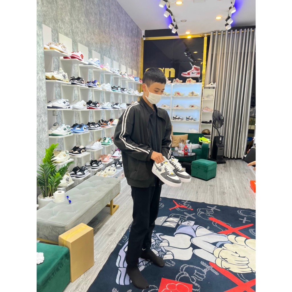 Giày Thể ThaoNi.ke SB Force 58 Black White Hot 2023,Giày Sneaker Sb Xám - Đen Trắng Cao Cấp Dành Cho Nam Nữ Full Pk