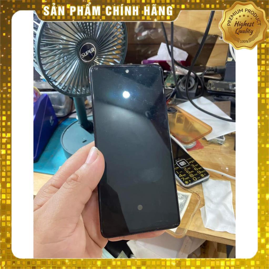 Màn hình hư vỡ Samsung A51. Màn hình xác Samsung A51 lấy cổ cáp hàng Zin bóc máy. BH 24 tháng