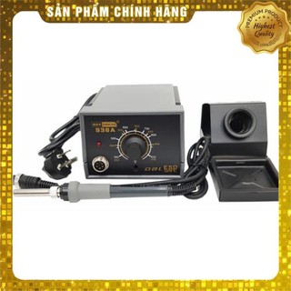 Trạm hàn 936 máy hàn mỏ hàn chuyên dụng công nghệ nhật bản điều chỉnh nhiệt độ. BH 24 tháng