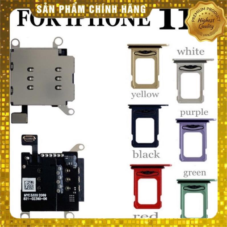 Khay sim độ 2 sim vật lý cho XR - 11 - 12 . BH 24 tháng