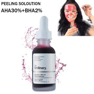 Tinh Chất Peel da The Ordinary AHA 30%+BHA 2% Peeling Solution 30ml- CH