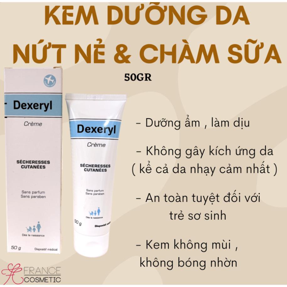 Kem Dưỡng Da Chống Nẻ Pháp Dexeryl Crème 50g