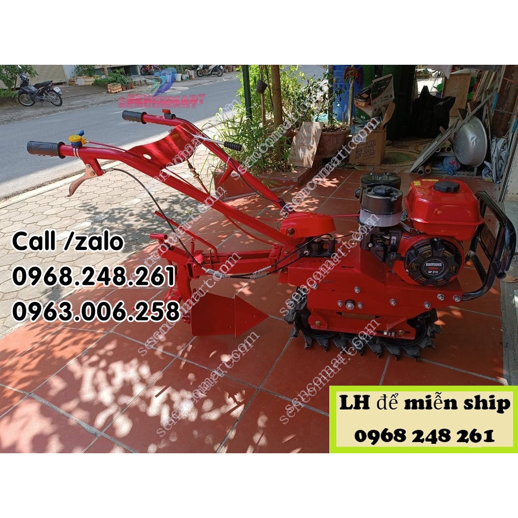 Máy cày bánh xích mini chạy xăng , giá tốt tại sài gòn