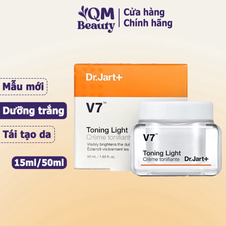 Kem dưỡng v7 toning light dr.jart+ full size 50ml chính hãng hàn quốc chính hãng trắng da bật tone  Authentic  - Authent