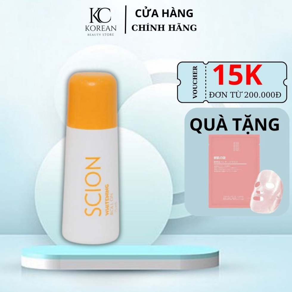 Lăn khử mùi NuSkin Scion Pure White Roll Chính Hãng kv20 kvhn1 - Authentic