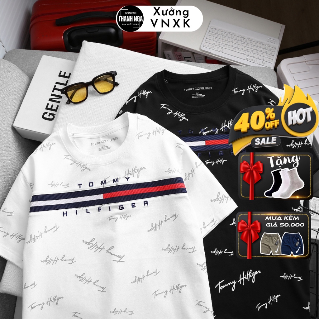 Áo thun cổ tròn Hot trend Nam-Nữ Chất 100% Cotton 4 chiều