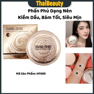 Phấn Nền Kiềm Dầu Siêu Mịn Sivanna Colors Natrual And Delicate Beauty Powder Silky Smooth HF689