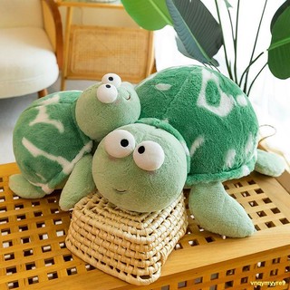Rùa mắt to đồ chơi sang trọng búp bê rùa búp bê vải vụn