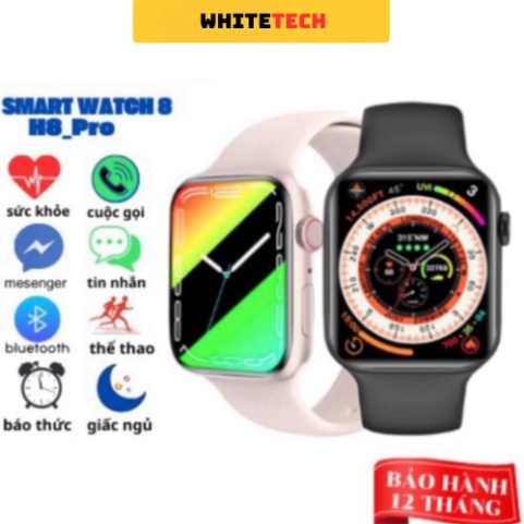 Đồng Hồ Thông Minh Bản 5.0 Kết Nối Bluetooth, Nghe Gọi, Nhận Thông Báo, Hỗ Trợ Thể Thao TECHHIGH