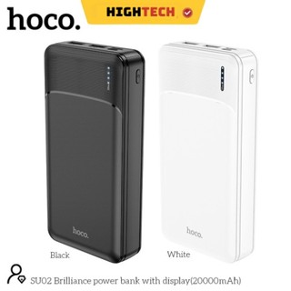 Pin sạc dự phòng hoco su02 20000mah 2 output usb 2 input micro type-c - hỗ trợ sạc nhiều thiết bị cùng lúc techhigh