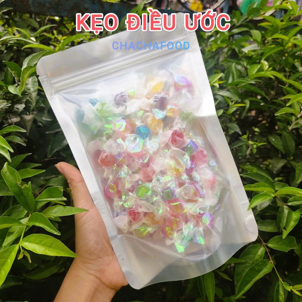 200G Kẹo Điều Ước, Kẹo Kim Cương Hương Vị Trái Cây Mix Vị Nhiều Màu