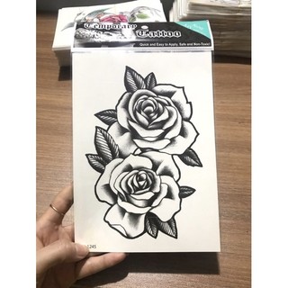 Hình xăm dán Hoa Hồng