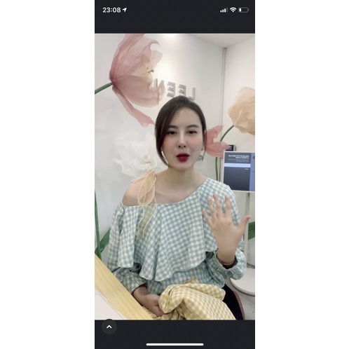 ÁO LỆCH VAI  LEENAA