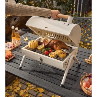 Bếp nướng dã ngoại xách tay,Bếp Nướng Than Du Lịch,Bếp nướng than hoa không khói làm BBQ