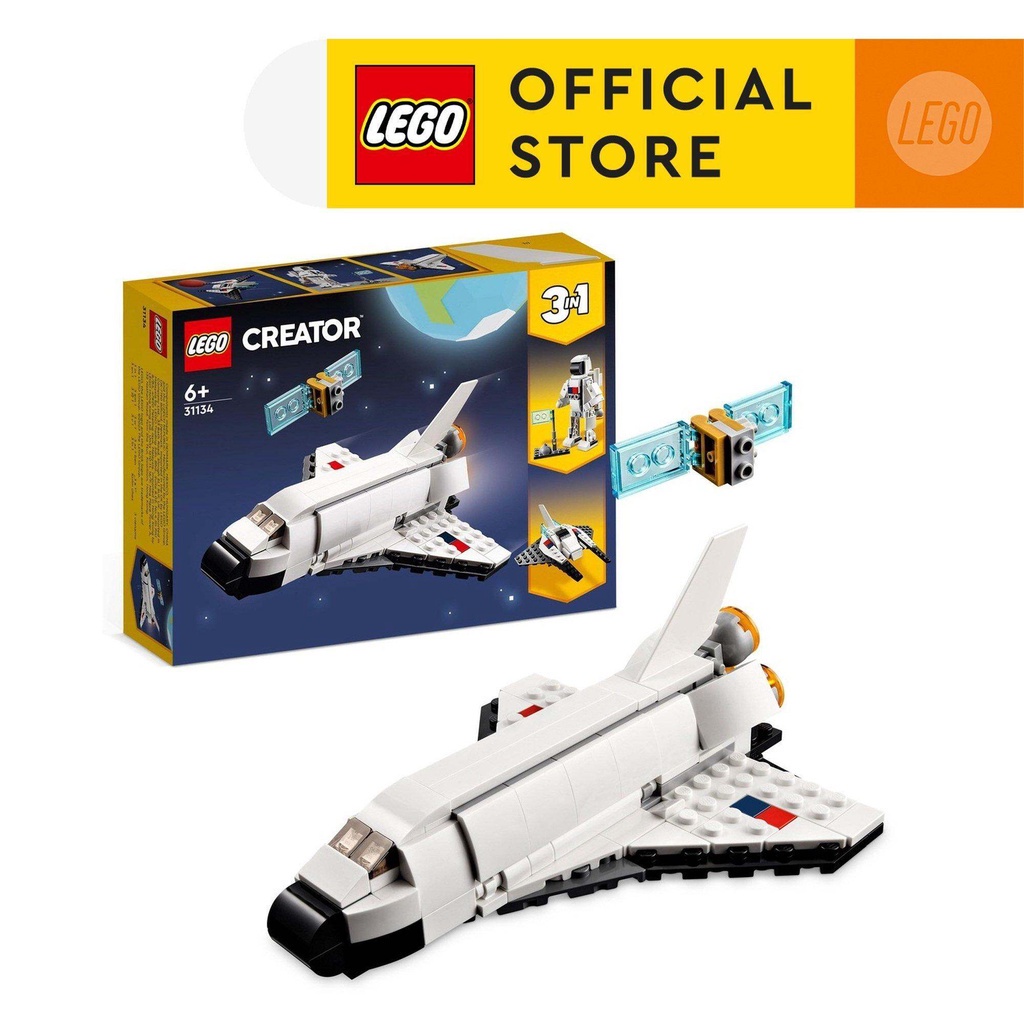 [Mã LEGOSPT10 giảm 10% đơn 999K] LEGO Creator 31134 Tàu Con Thoi Vũ Trụ (144 chi tiết)