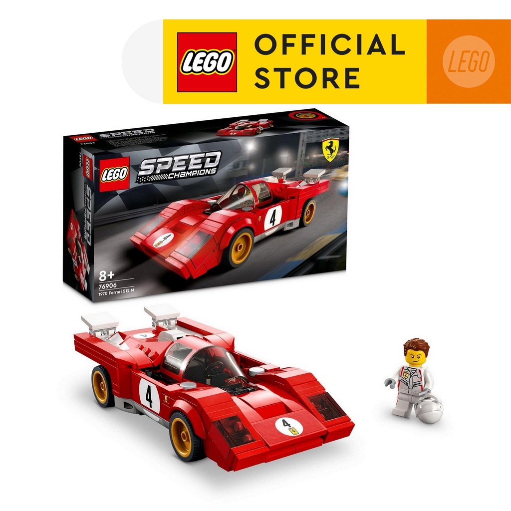 LEGO Speed Champions 76906 Siêu Xe 1970 Ferrari 512 M (291 chi tiết)